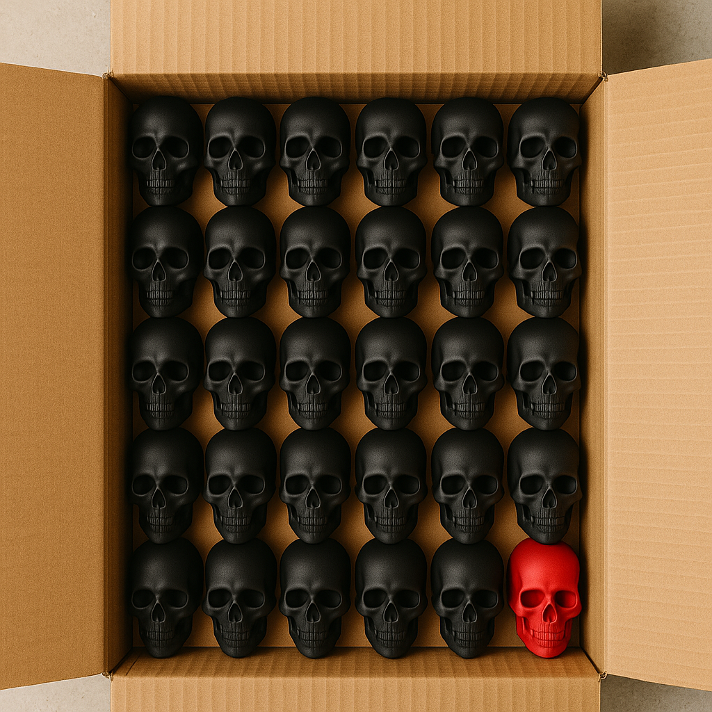 Coleccion figuras decorativas epoxy craneos