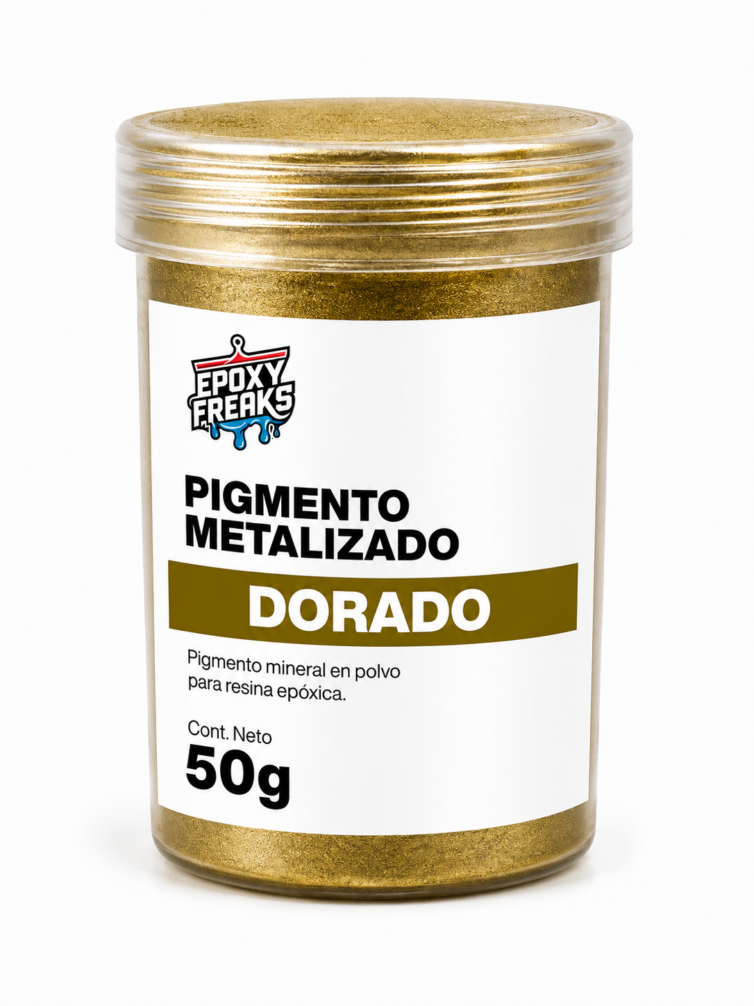 Pigmento Metalizado Dorado