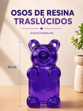 Oso de Resina Epoxy Traslucido