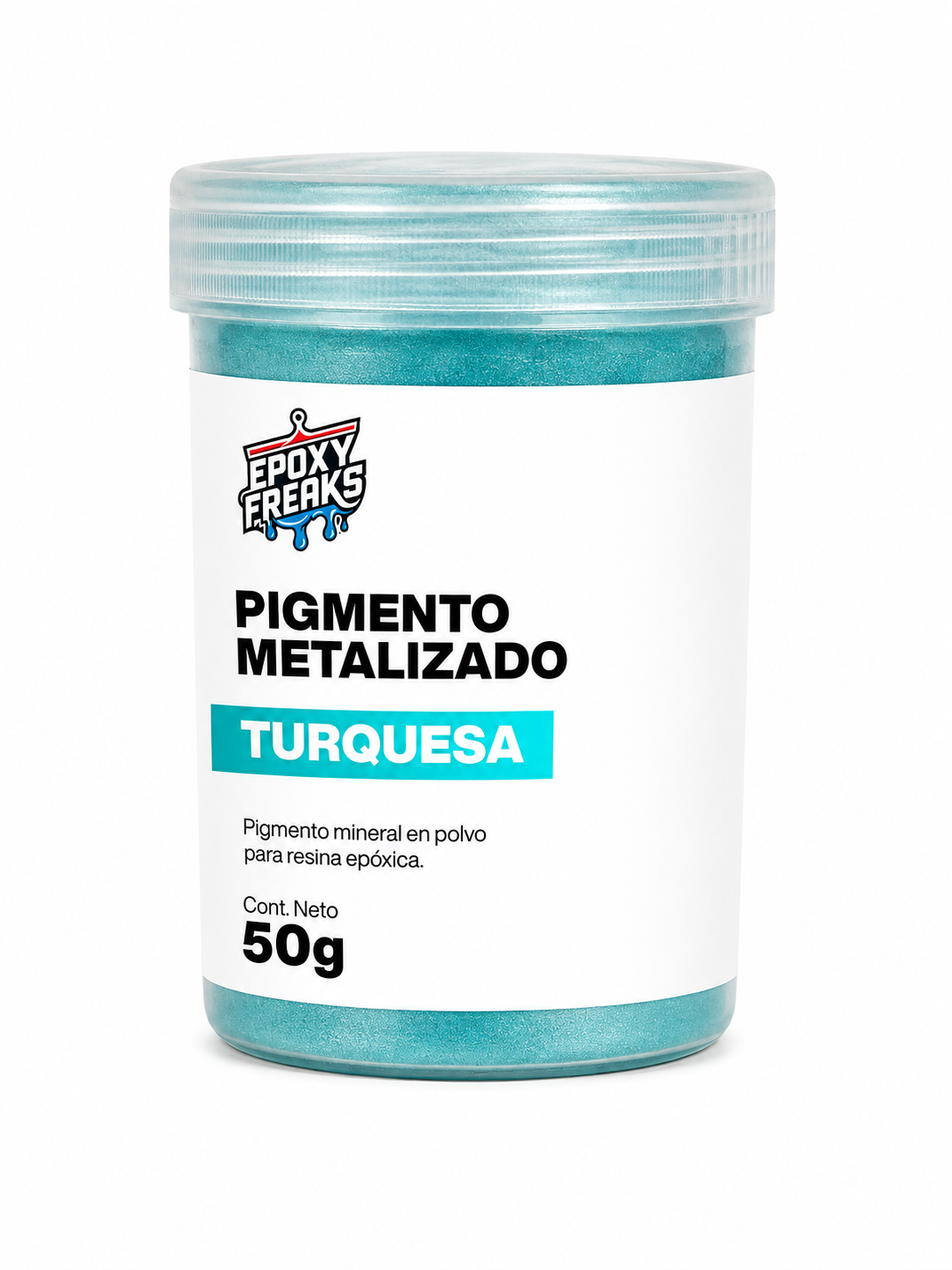 Pigmento Metalizado Turquesa
