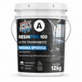 KIT RESINA EPOXICA 18KGS - RESINPRO 100 BAJOS ESPESORES